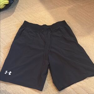 Under Armour Black Athletic Shorts Lightweight Performance Fit